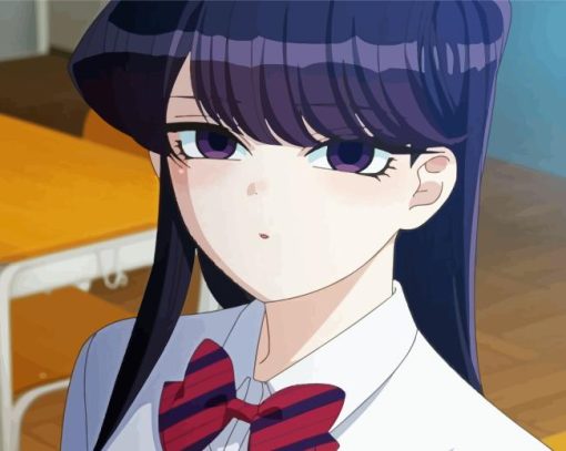 Shouko Komi Anime Paint By Numbers