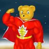 Super Ted Paint By Numbers