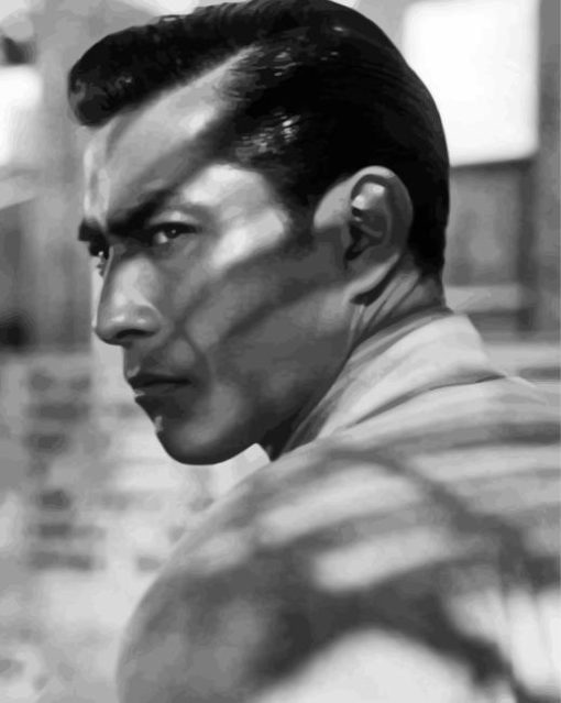 Toshiro Mifune Paint By Numbers