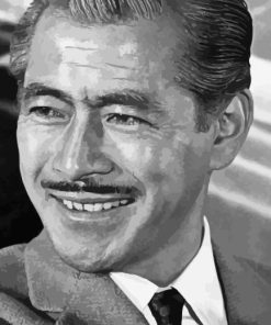 Toshiro Mifune Actor Paint By Numbers