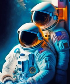 Astronaut Paint By Numbers