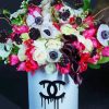 Colorful Coco Chanel Roses Paint By Numbers