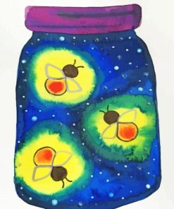 Cute Firefly Paint By Numbers