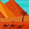 Egyptian Pyramids Paint By Numbers