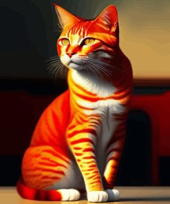 Ginger Cat Paint By Numbers