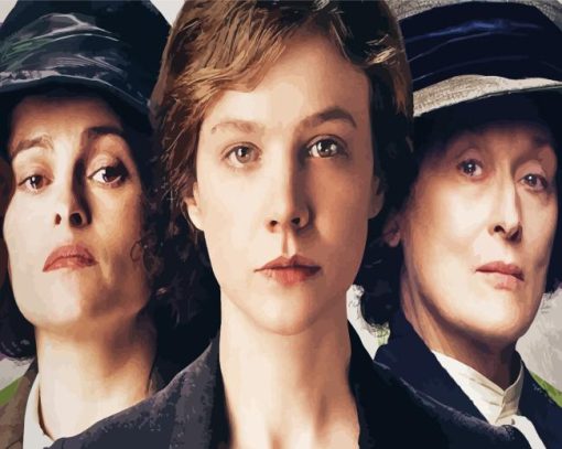 Suffragette Movie Characters Paint By Numbers