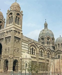 Cathedral La Major of Marseille Paint By Numbers