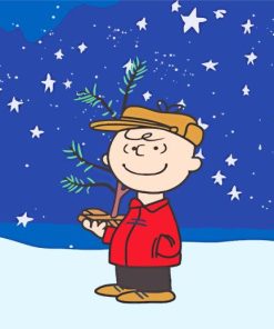 Christmas Charlie Brown Paint By Numbers