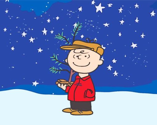 Christmas Charlie Brown Paint By Numbers