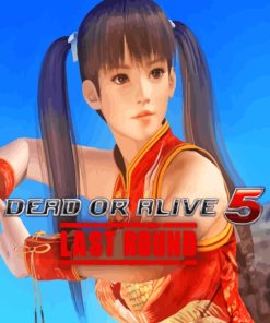 Dead Or Alive 5 Last Round Game Paint By Numbers