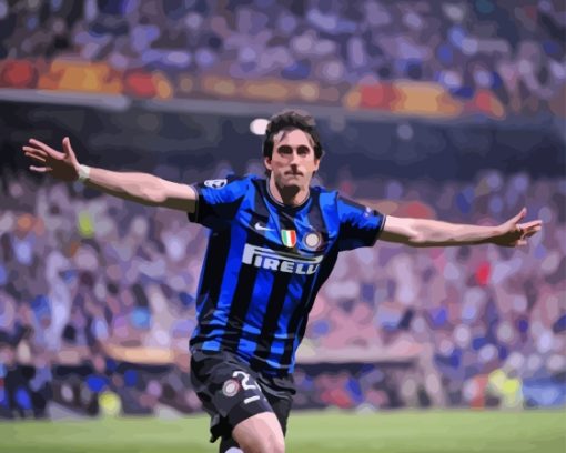 Diego Milito Paint By Numbers