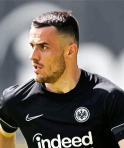 Eintracht Frankfurt Football Player Paint By Numbers