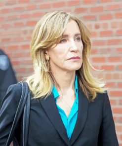 Felicity Huffman Celebrity Paint By Numbers