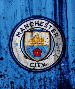 Manchester City Logo Paint By Numbers