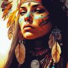 Native American Woman Paint By Numbers