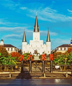 St Louis Cathedral Paint By Numbers