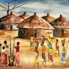 The African Scene Paint By Numbers