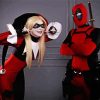 The Deadpool And Harley Quinn Paint By Numbers