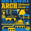 The Gateway Arch Poster Paint By Numbers