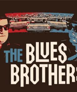 The Blues Brothers Illustration Paint By Numbers