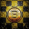 Boston Bruins Logo Abstract Paint By Numbers