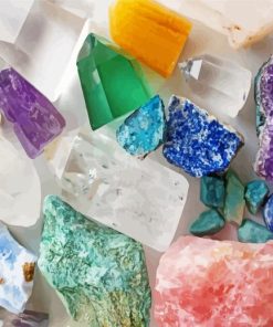 Crystals Healing Stones Paint By Numbers