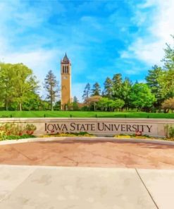 Iowa State University Paint By Numbers