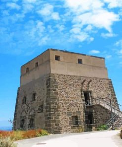 Old Buildings In Ustica Paint By Numbers