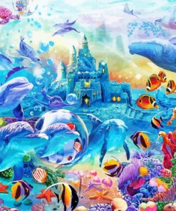 The Sea Castle Paint By Numbers