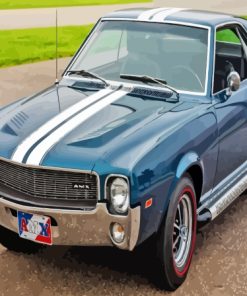 1968 Amc Amx Car Paint By Numbers