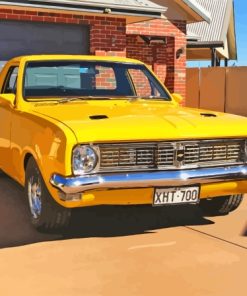 1970 HT Holden Car Paint By Numbers