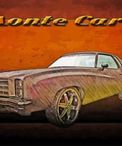 76 Monte Carlo Art Paint By Numbers