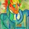 Abstract Man by Amadeo de Souza Cardoso Paint By Numbers