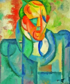 Abstract Man by Amadeo de Souza Cardoso Paint By Numbers