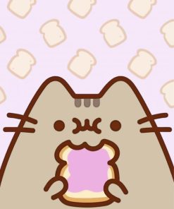 Aesthetic Pusheen Cat Paint By Numbers