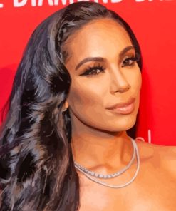 American Erica Mena Paint By Numbers