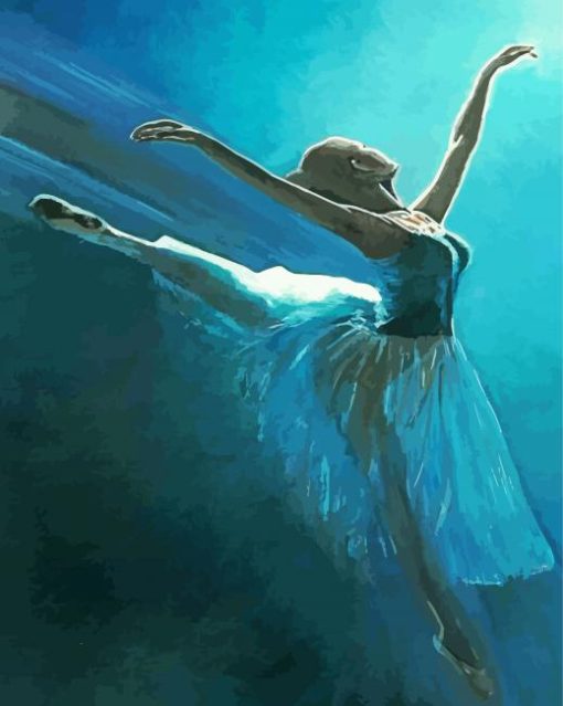 Ballerina in Moonlight Paint By Numbers