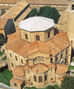 Basilica of San Vitale in Italy Paint By Numbers