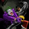 Batman And The Joker Paint By Numbers