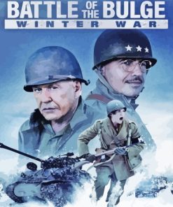 Battle Of The Bulge Poster Paint By Numbers