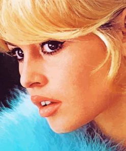 Brigitte Bardot Paint By Numbers