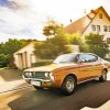 Brown Classic Mazda Car Paint By Numbers