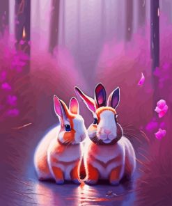 Bunnies Paint By Numbers