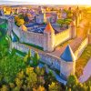 Carcassonne France Paint By Numbers