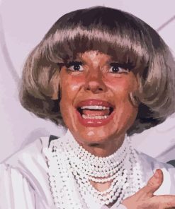 Carol Channing Actress Paint By Numbers