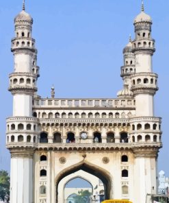 Charminar Monument Paint By Numbers