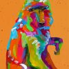 Colorful Baboon Paint By Numbers