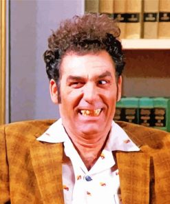 Cosmo Kramer Character Paint By Numbers