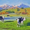 Cows In Field Paint By Numbers