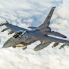 F 16 Fighting Falcon Aircraft Paint By Numbers